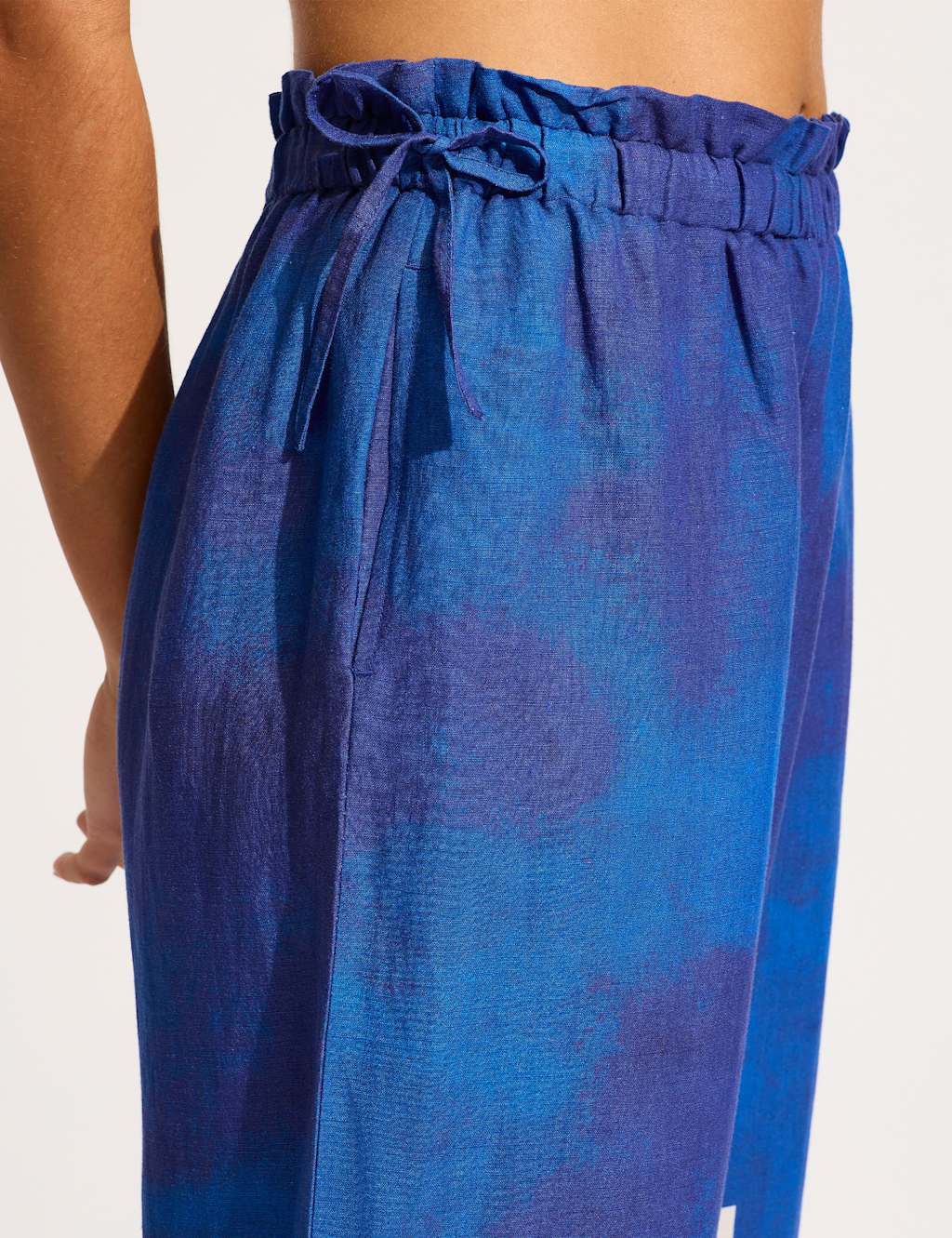 Linen Rich Sunray Drawstring Trousers 4 of 5