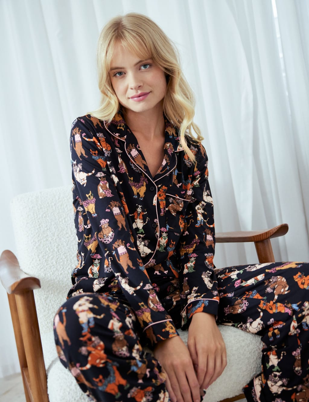 M&s cat pyjamas online