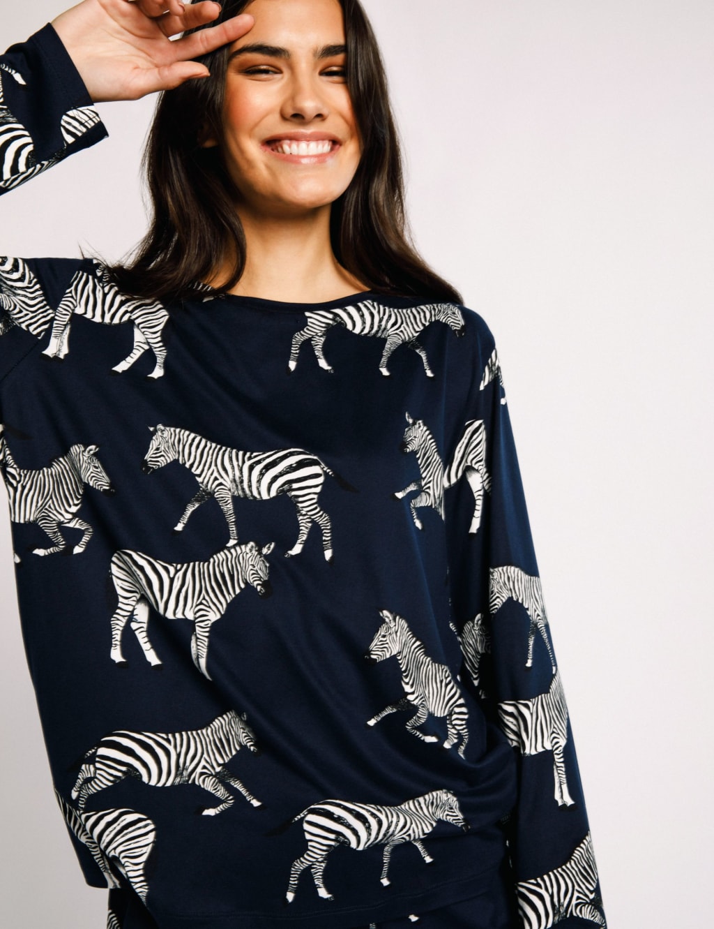 Zebra Print Pyjama Set 4 of 5