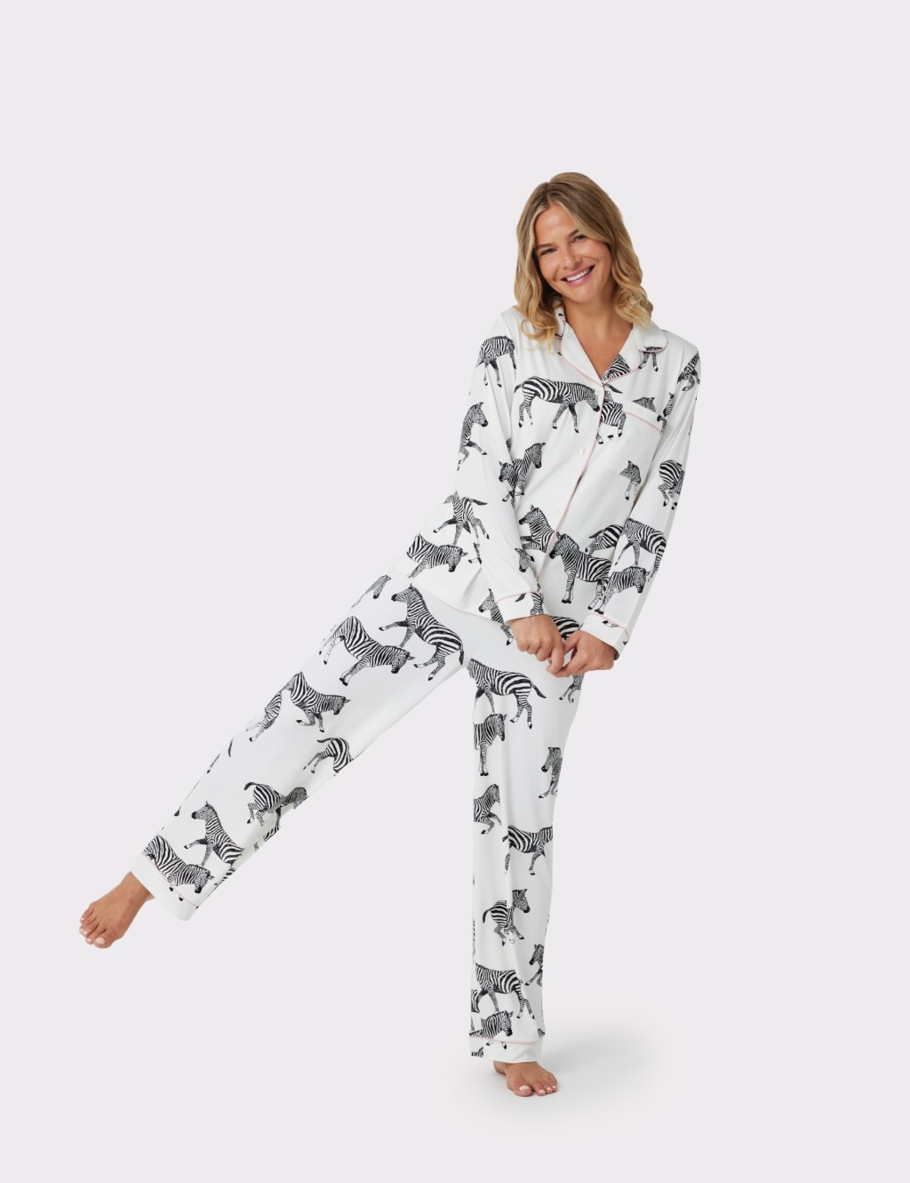 Zebra Print Pyjama Set Chelsea Peers M S
