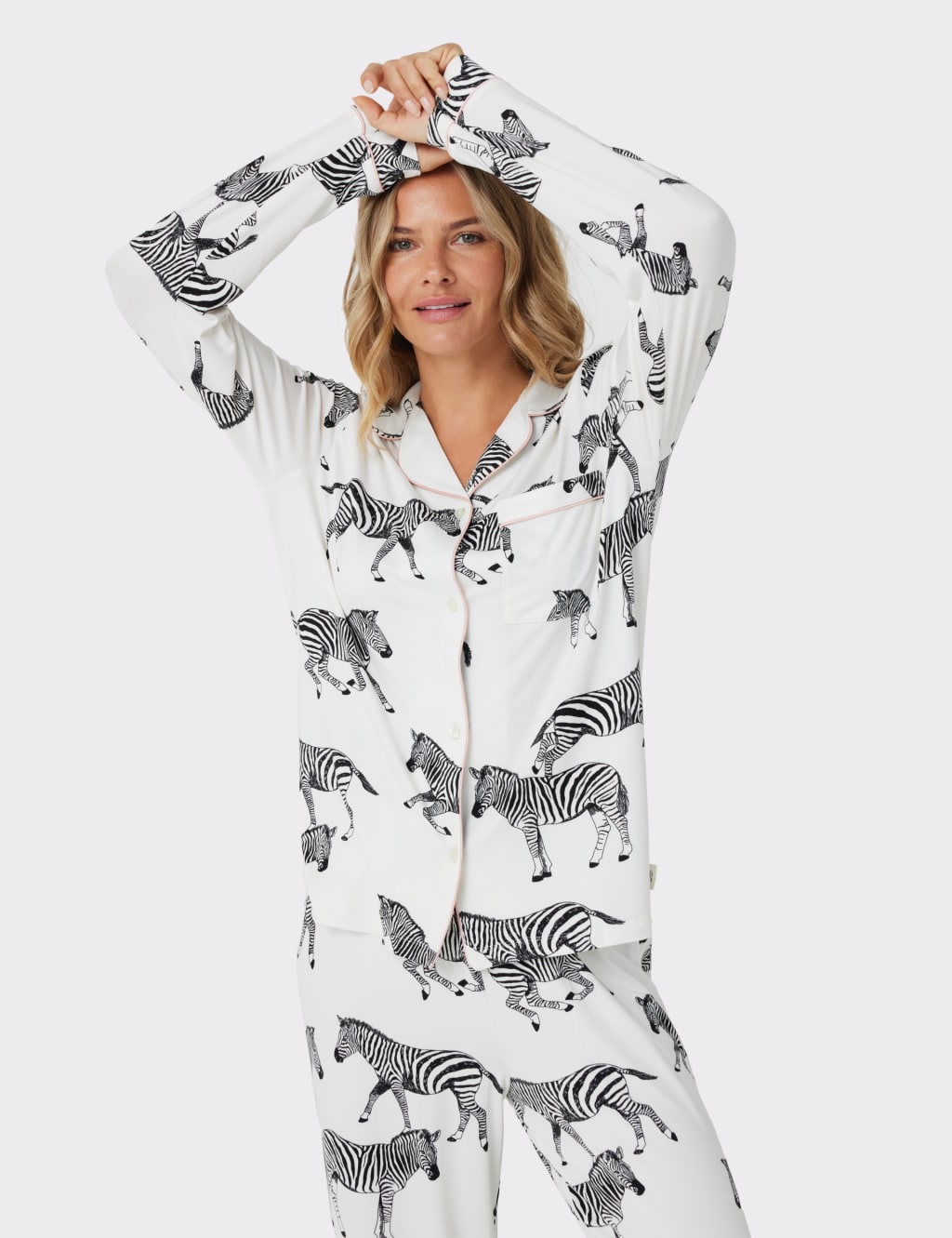 Zebra print pyjama set best sale