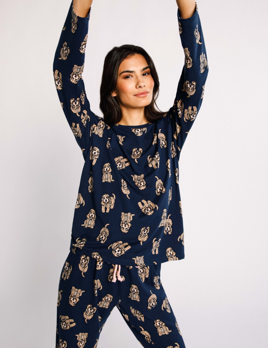 Dog Print Pyjama Set 4 of 5