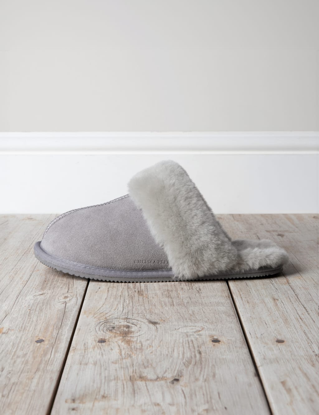 Suede Sheepskin Dome Mule Slippers 1 of 4