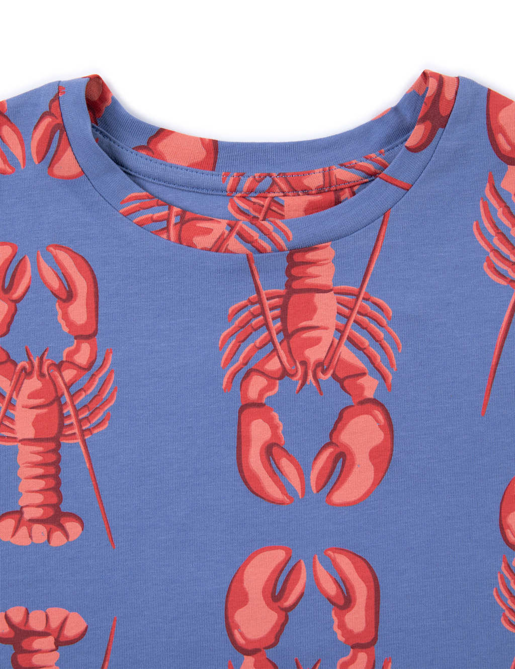 Cotton-Rich Lobster Print Pyjamas (1-12 Yrs) 3 of 3