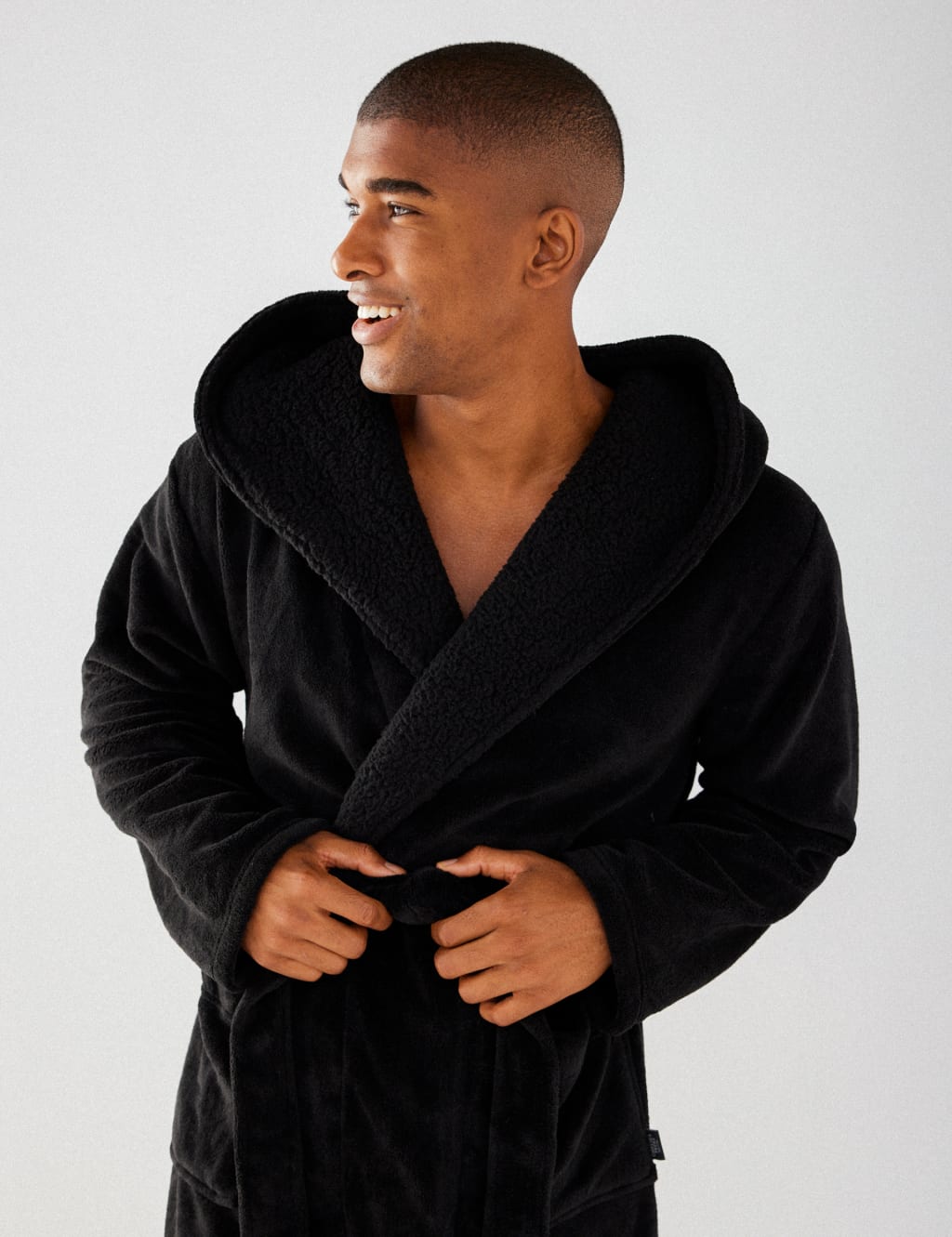 Cosy Hooded Dressing Gown Chelsea Peers M S