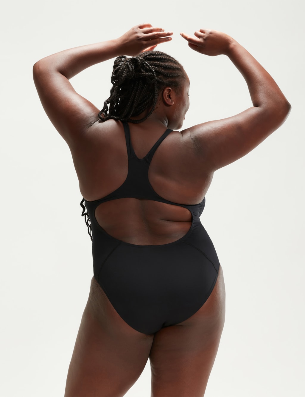 Medalist Racer Back Scoop Neck Swimsuit 3 of 4