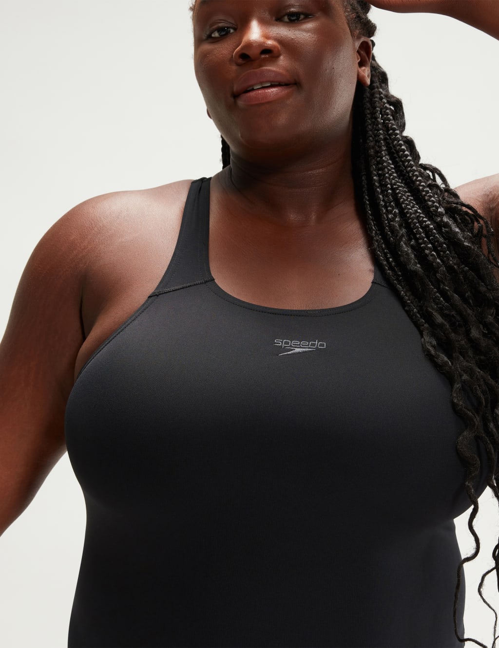 Medalist Racer Back Scoop Neck Swimsuit 4 of 4