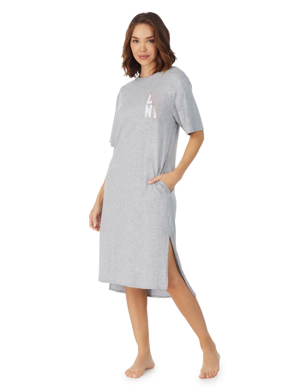 Jersey Logo Midi Nightdress 3 of 4