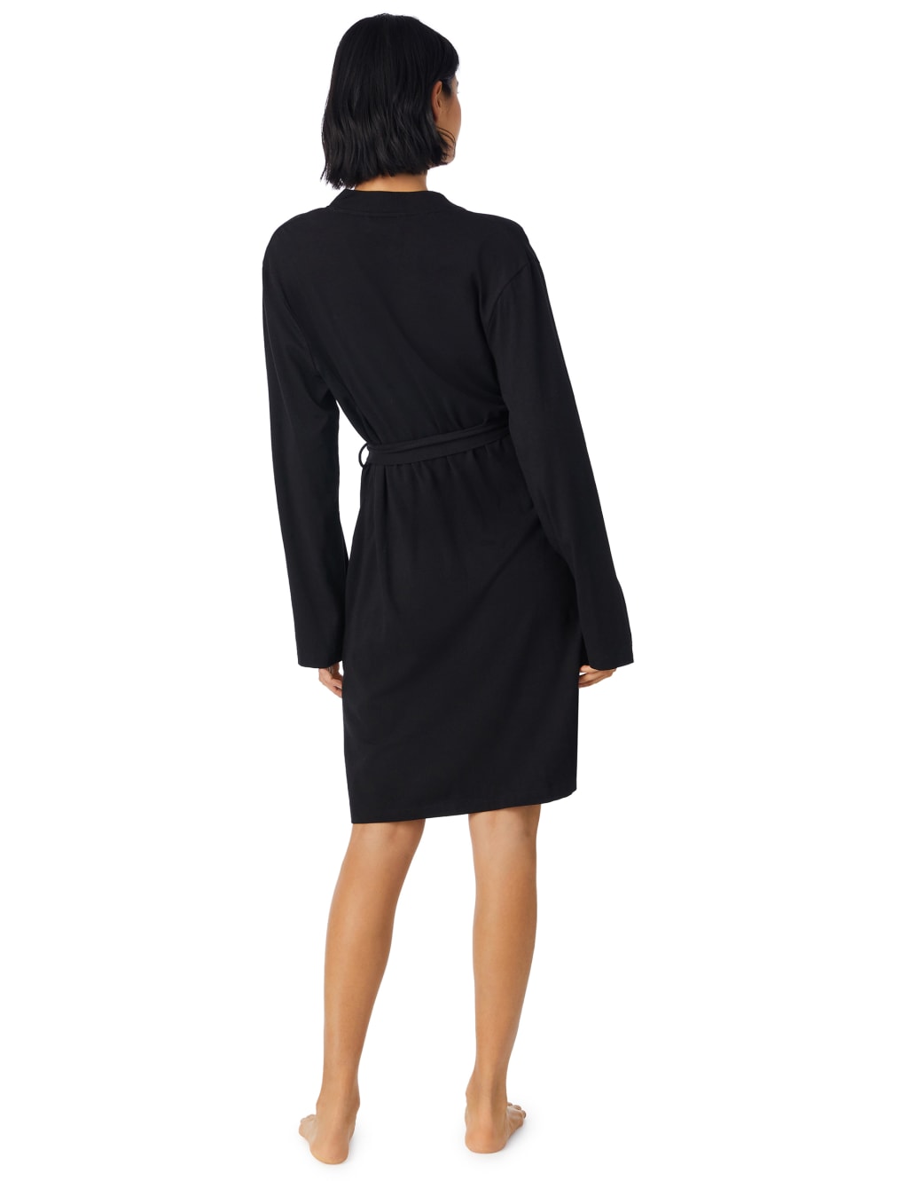 Jersey Logo Print Short Robe 2 of 4