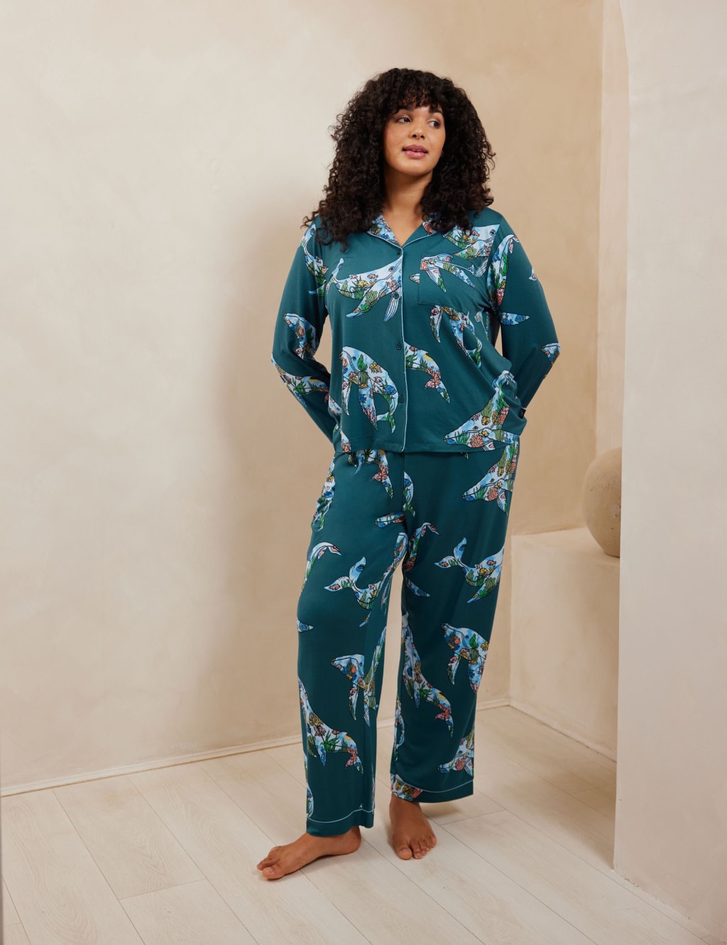 Whale Printed Pyjama Set 6 of 10