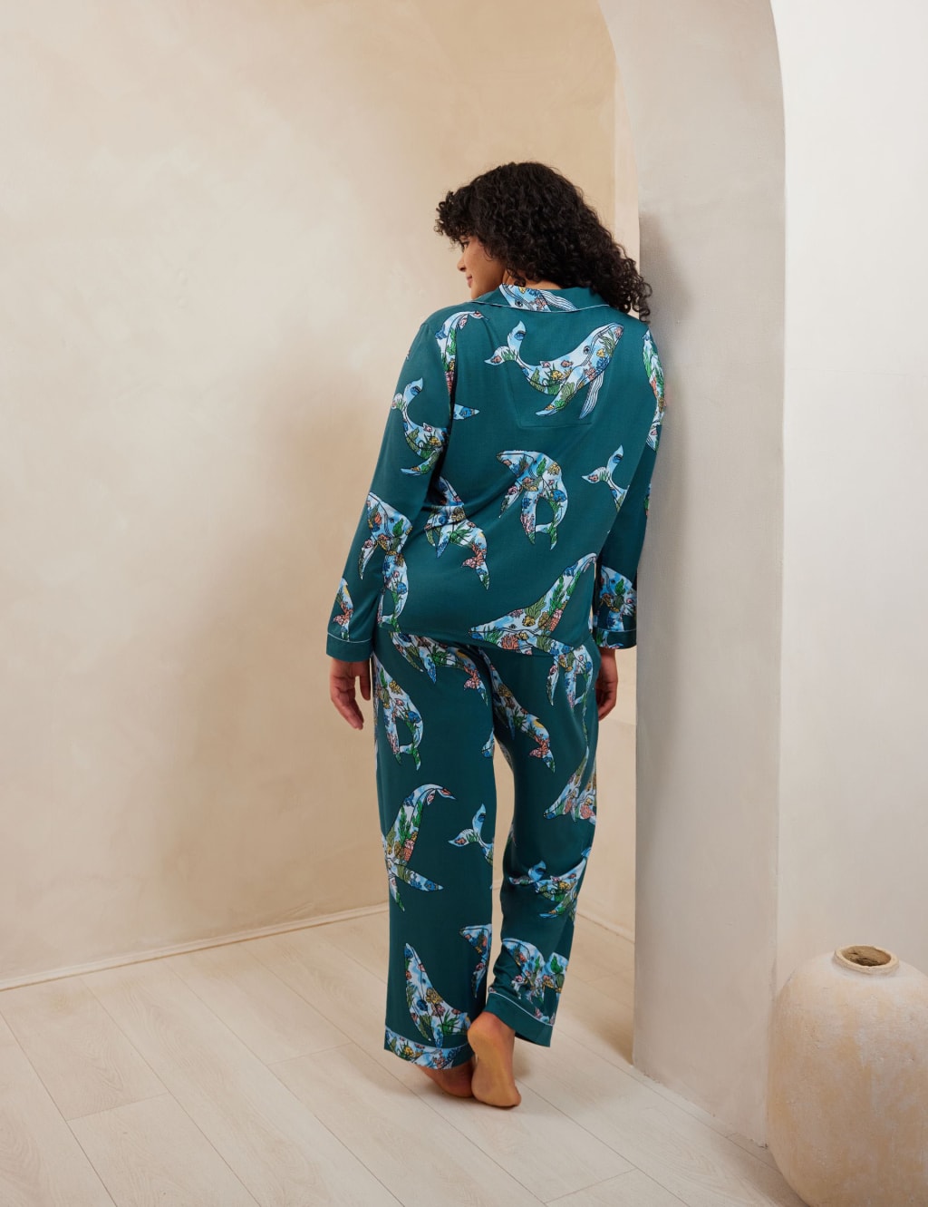 Whale Printed Pyjama Set 7 of 10