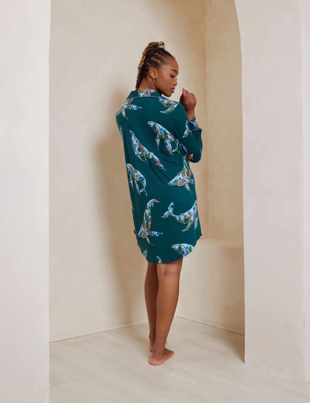 Jersey Whale Printed Nightshirt 2 of 7