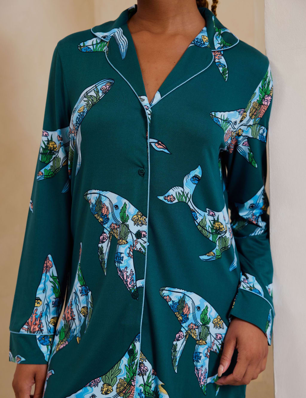 Jersey Whale Printed Nightshirt 5 of 7