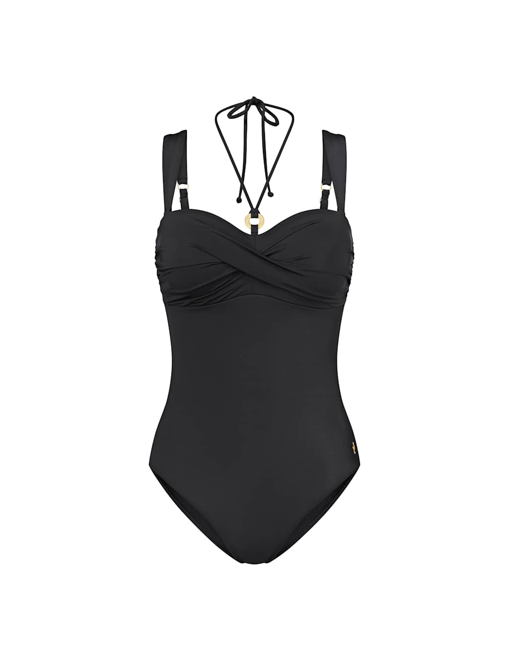 Summer Twist Ruched Padded Bandeau Swimsuit 2 of 5