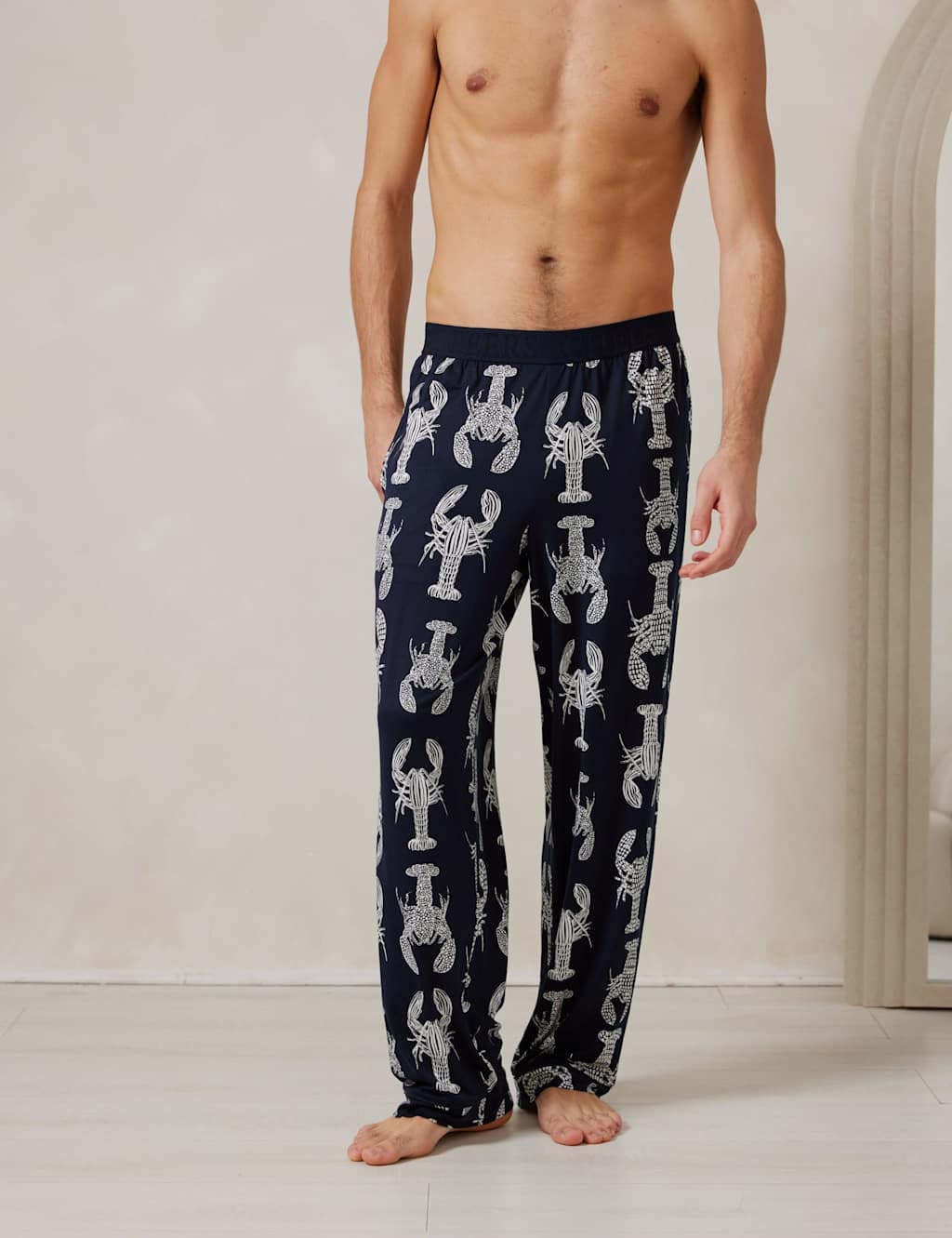 Lobster Print Pyjama Bottoms 4 of 6