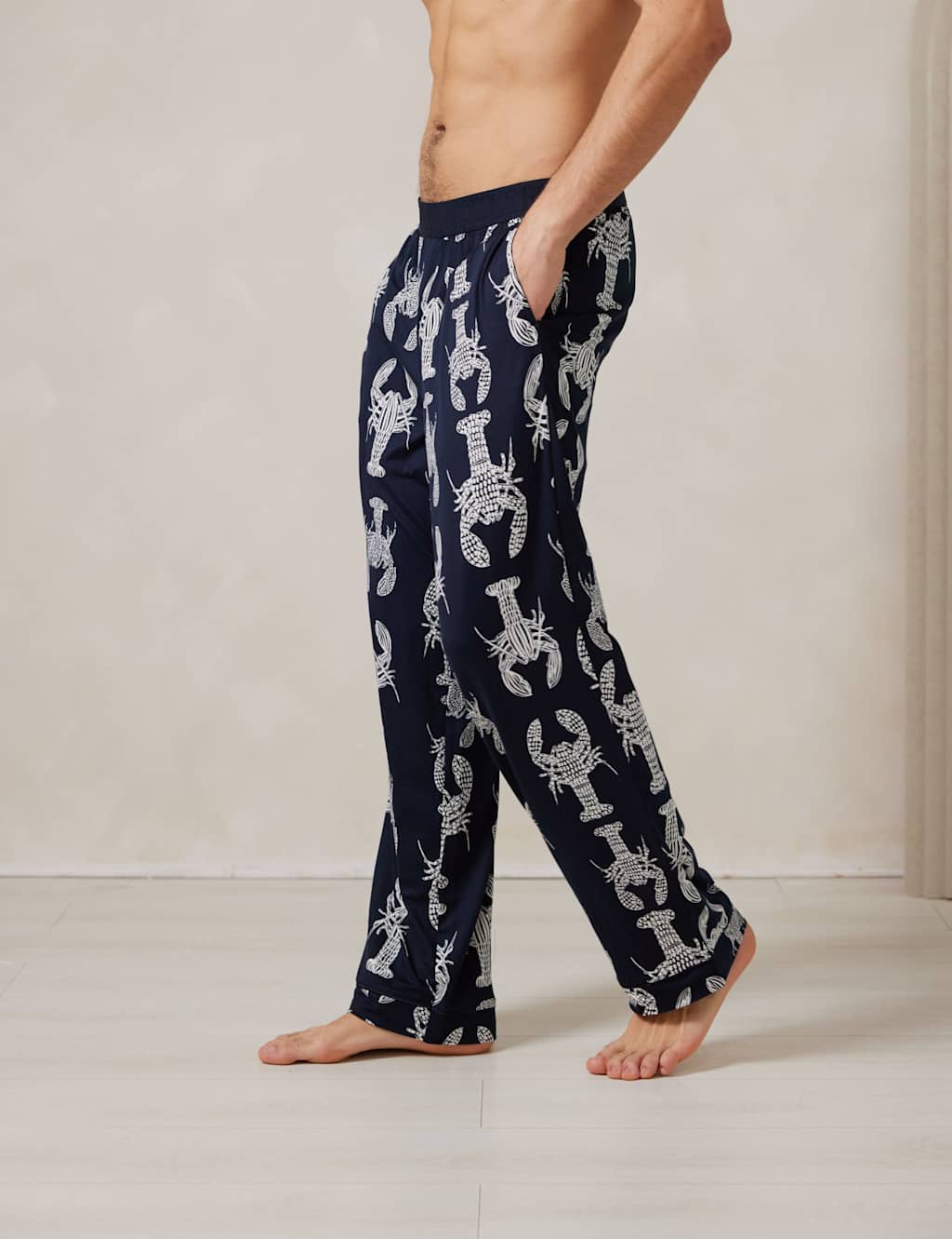 Lobster Print Pyjama Bottoms 5 of 6