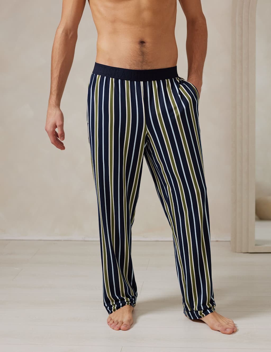Striped Pyjama Bottoms 2 of 5