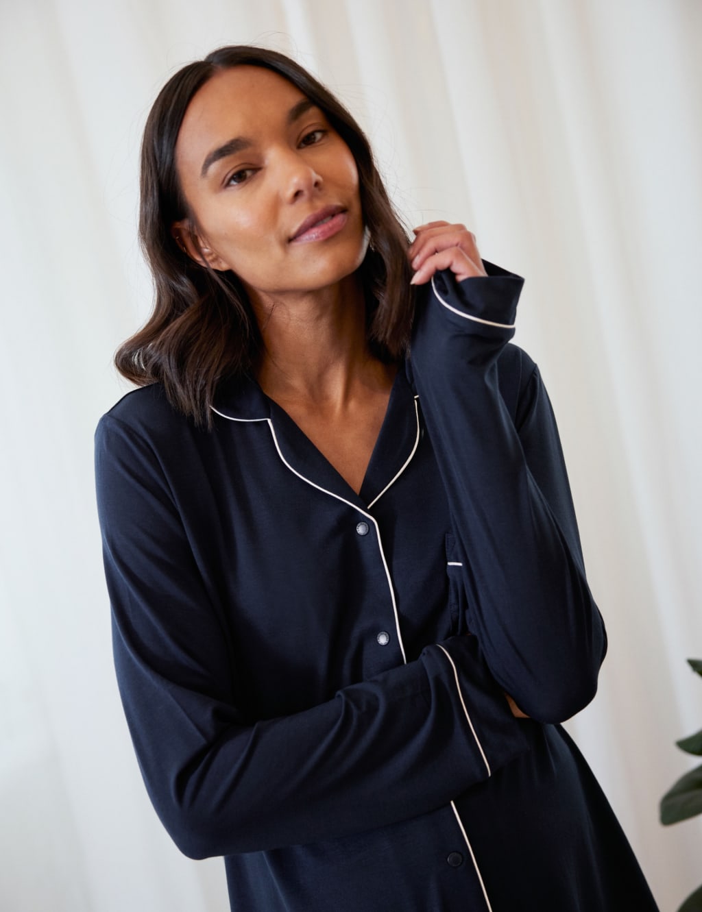 Modal Rich Maternity Pyjama Set 4 of 5