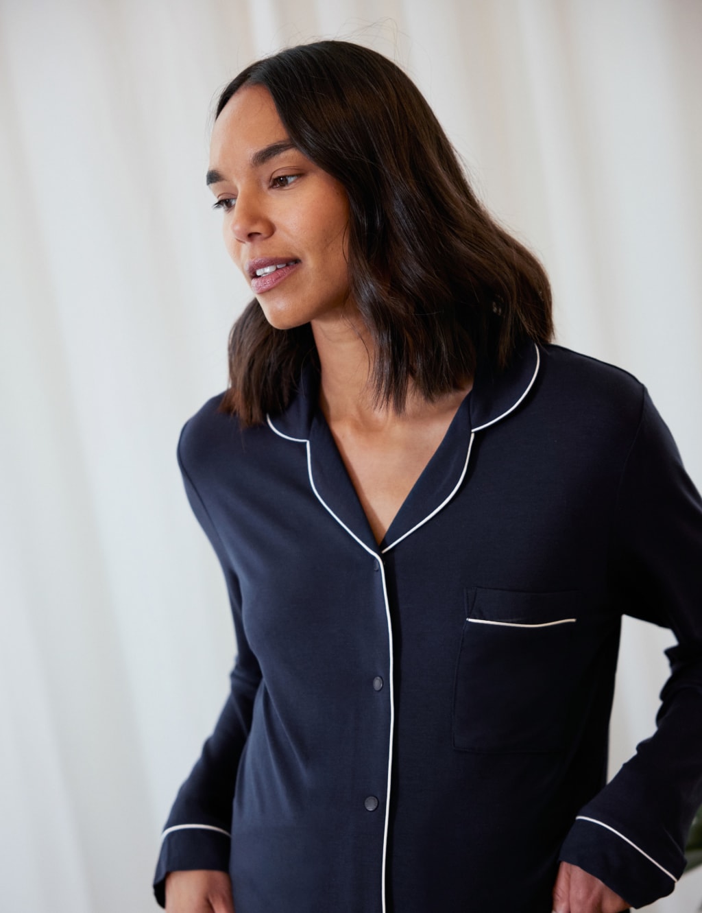 Modal Rich Maternity Pyjama Set 5 of 5