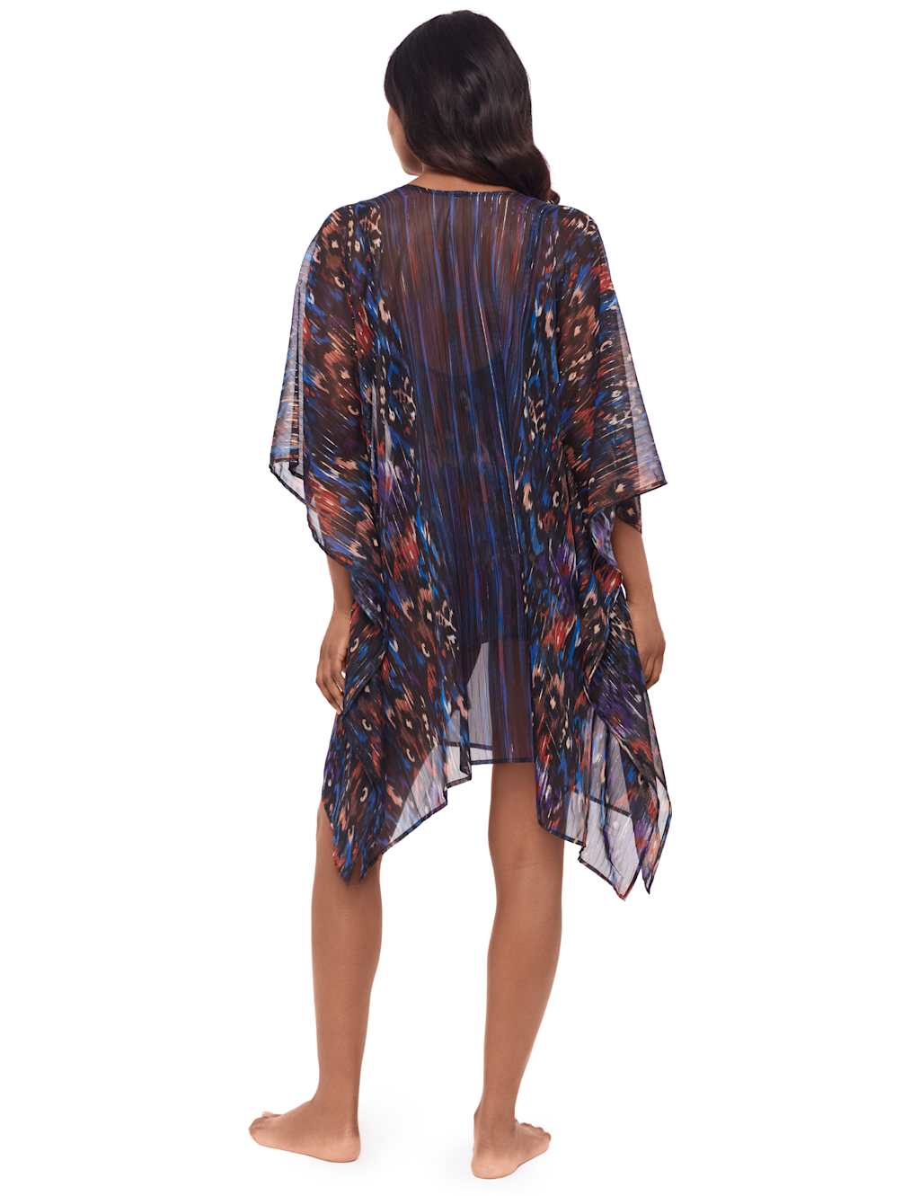 Sheer Printed Kaftan 4 of 6