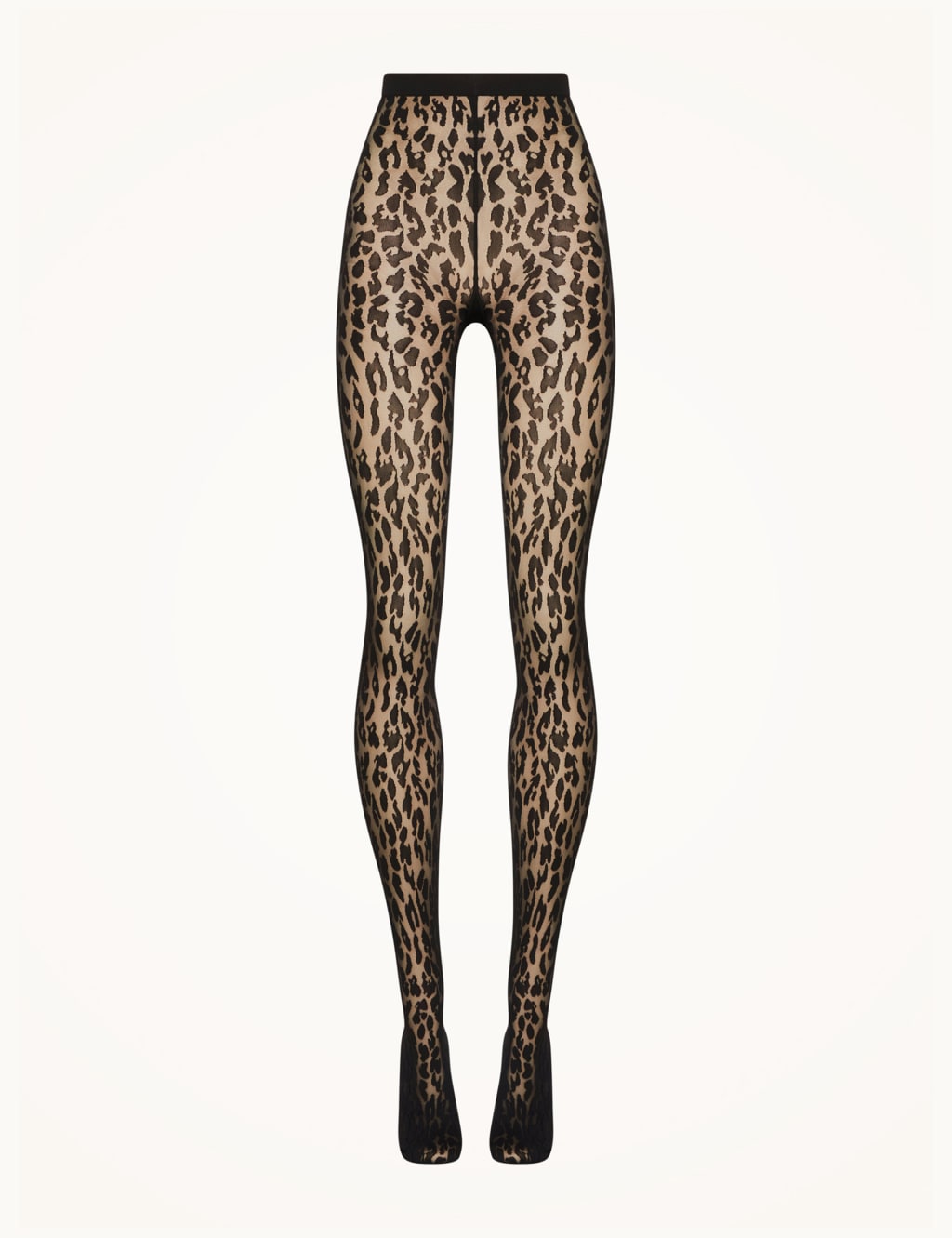 20 Denier Sheer Leopard Print Tights 2 of 3