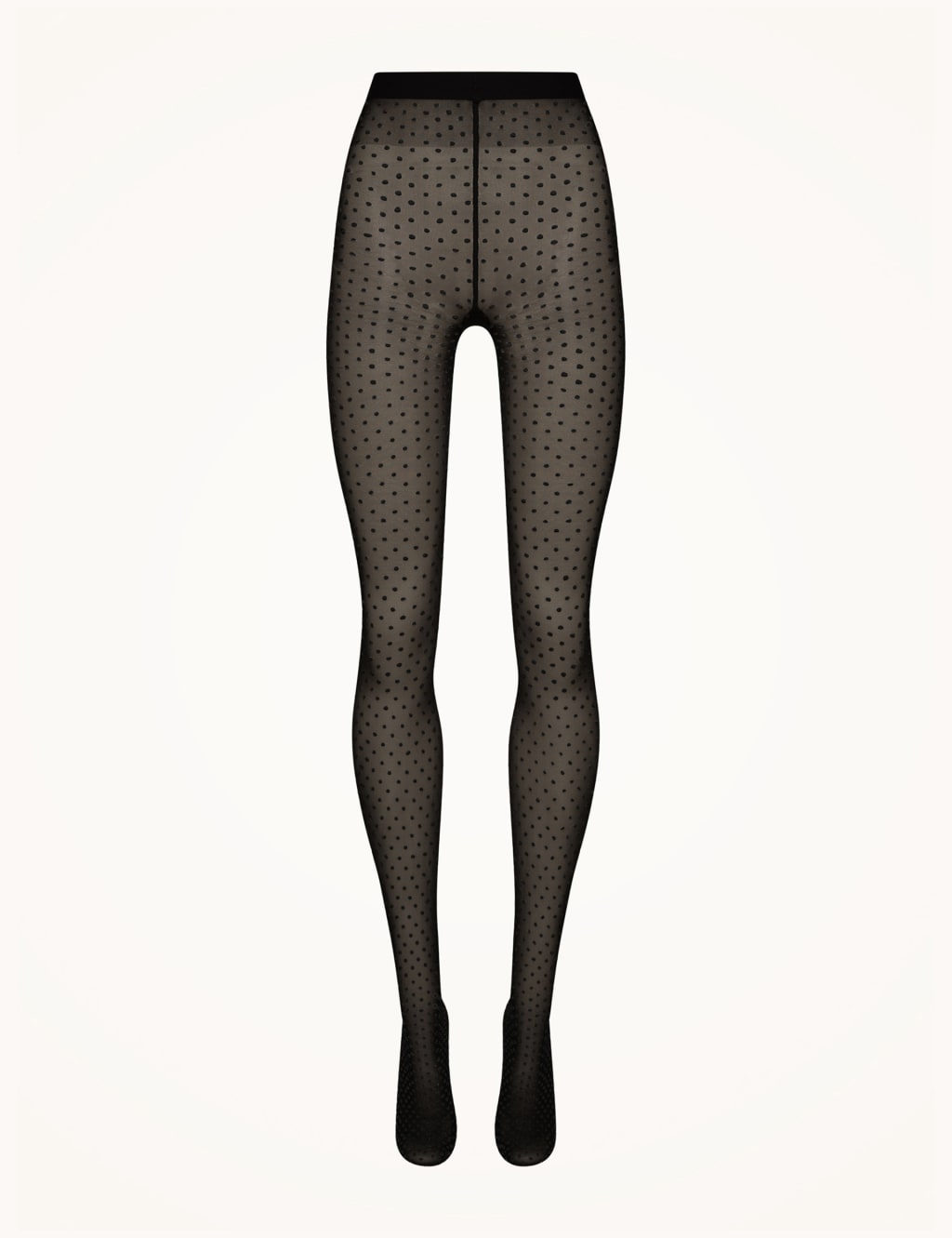 20 Denier Sheer Opaque Polka Dot Tights Wolford M S