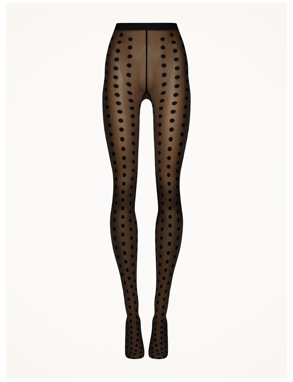 20 Denier Polka Dot Sheer Tights 2 of 3