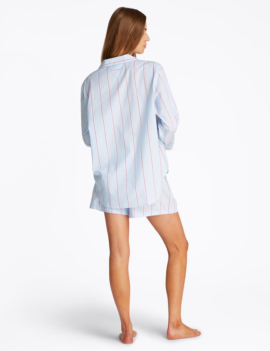 Essentials Pure Cotton Poplin Pyjama Top 4 of 5