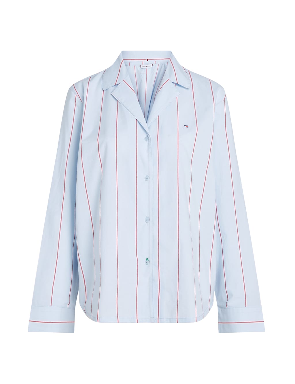 Essentials Pure Cotton Poplin Pyjama Top 2 of 5