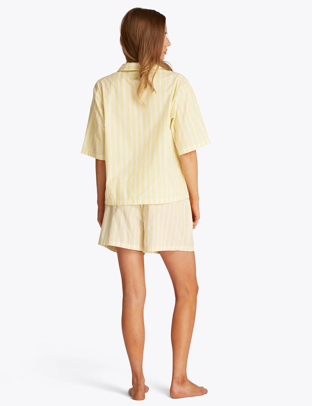 Essentials Pure Cotton Poplin Pyjama Top 4 of 5