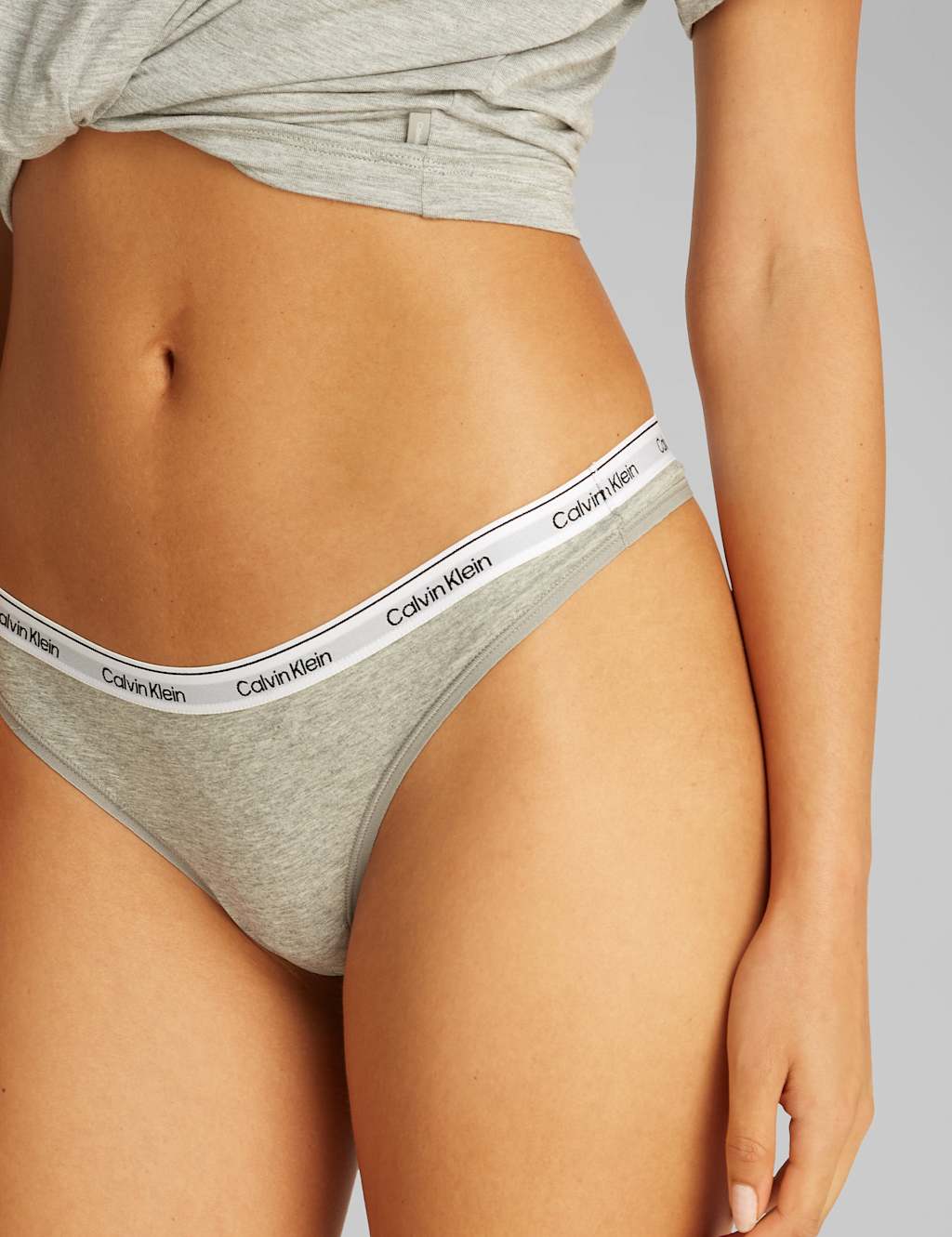 3pk Modern Logo Cotton Rich Thongs 2 of 5