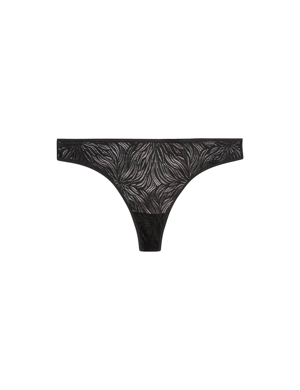Sheer Marquisette Lace Thong 2 of 9