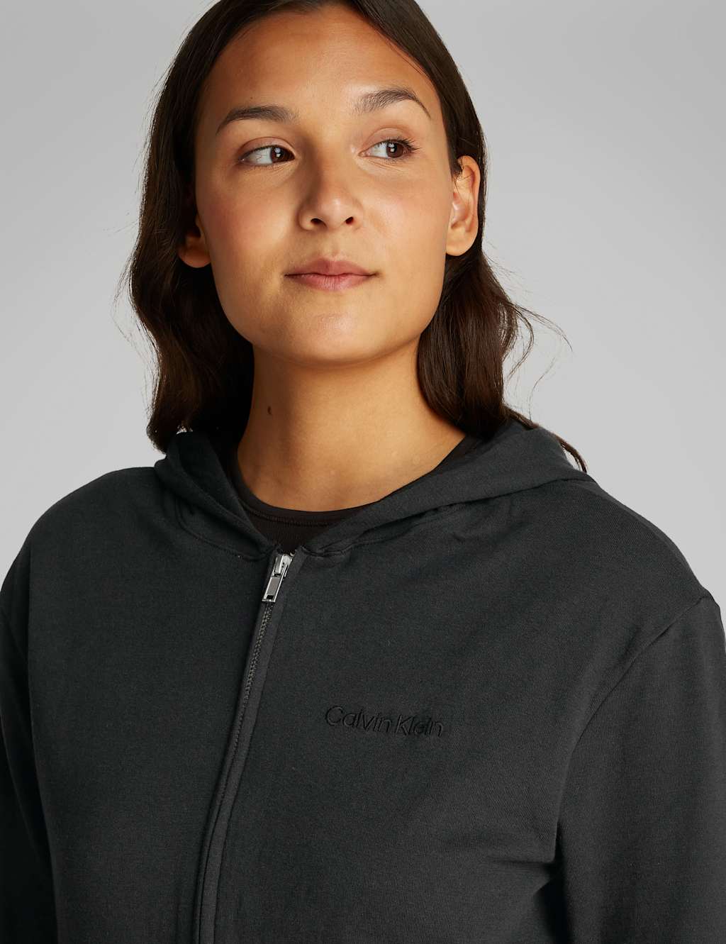 Modern Terry Cotton Rich Zip Lounge Hoodie 5 of 5