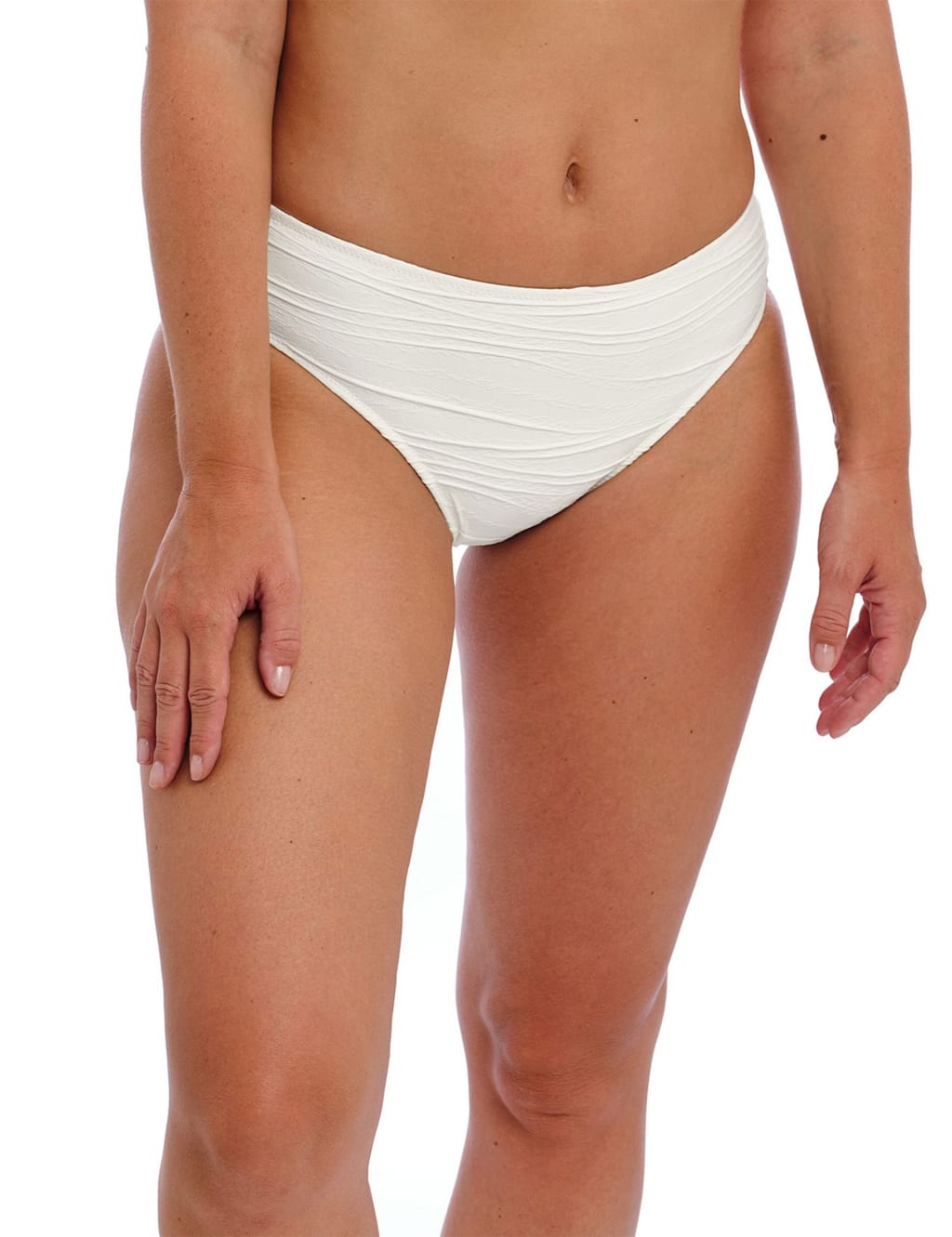 Beach Waves Textured High Leg Bikini Bottoms 3 of 6