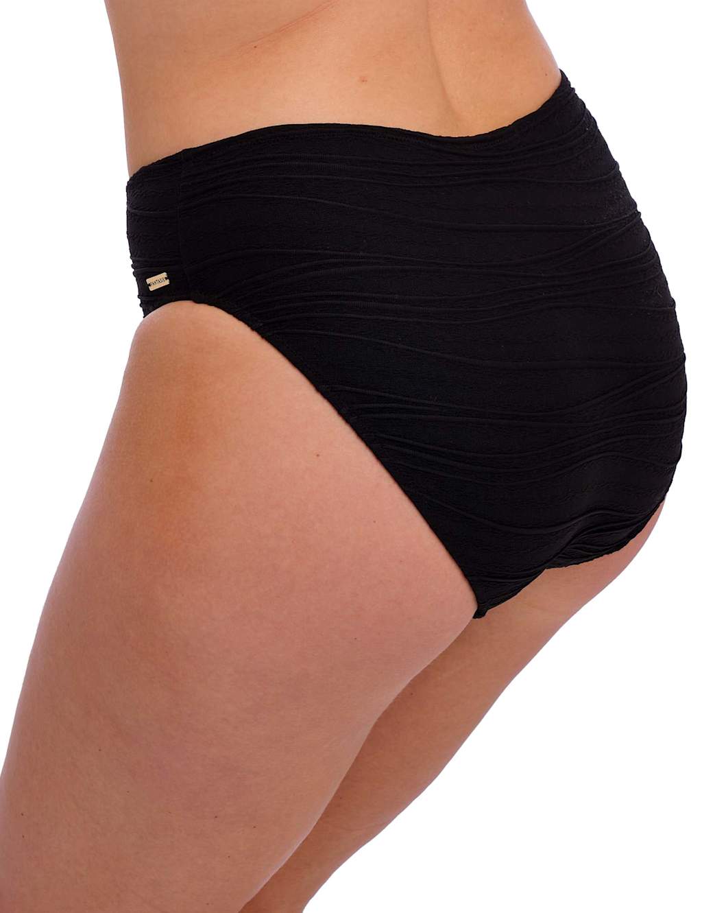 Beach Waves Textured High Leg Bikini Bottoms 6 of 6