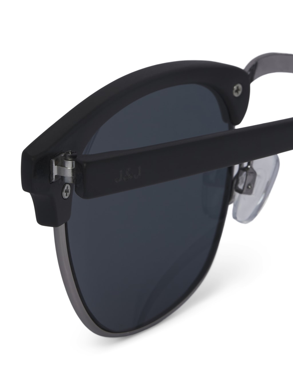 Retro Semi Rimless Sunglasses 3 of 3