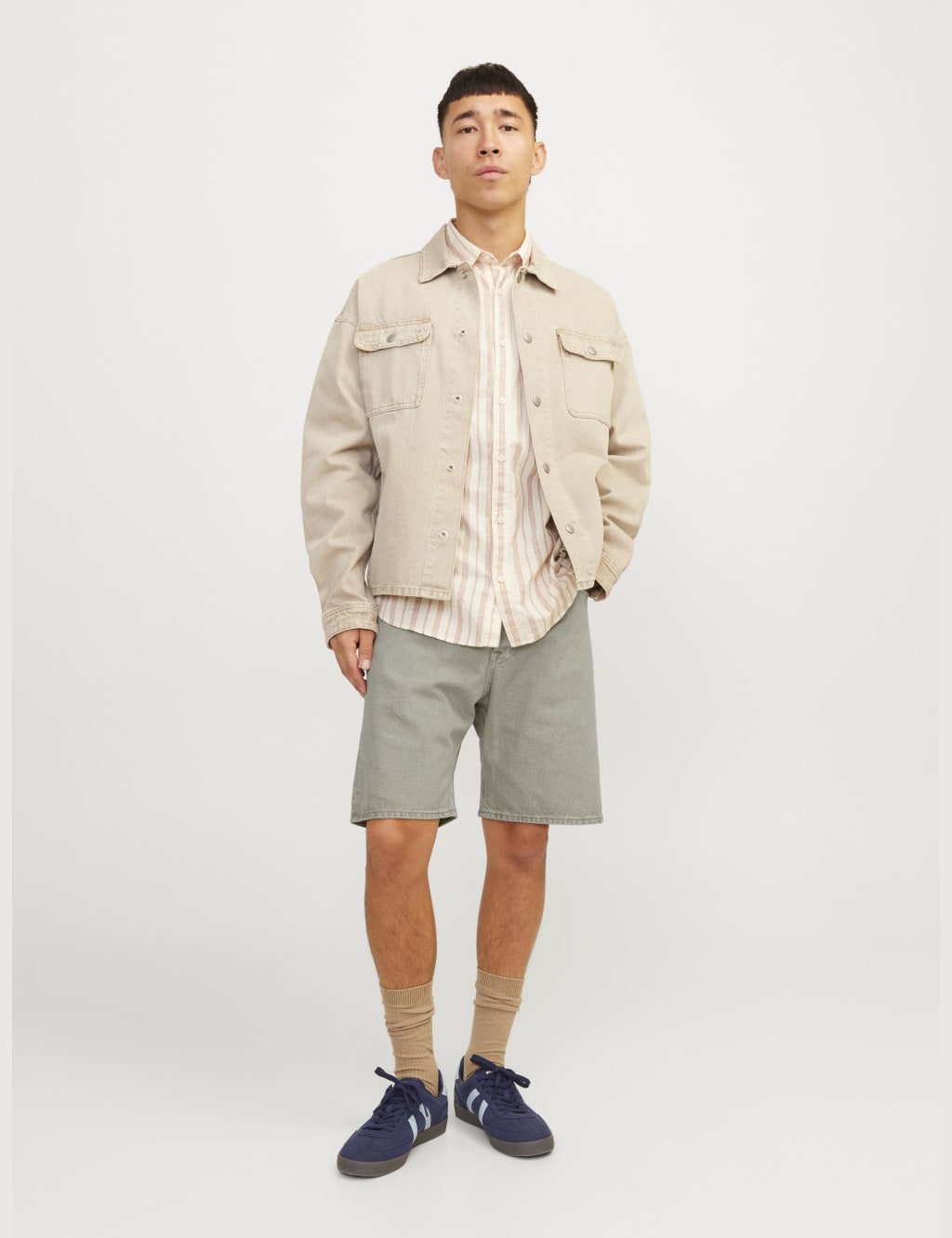 Cotton Rich Denim Shorts JACK JONES M S