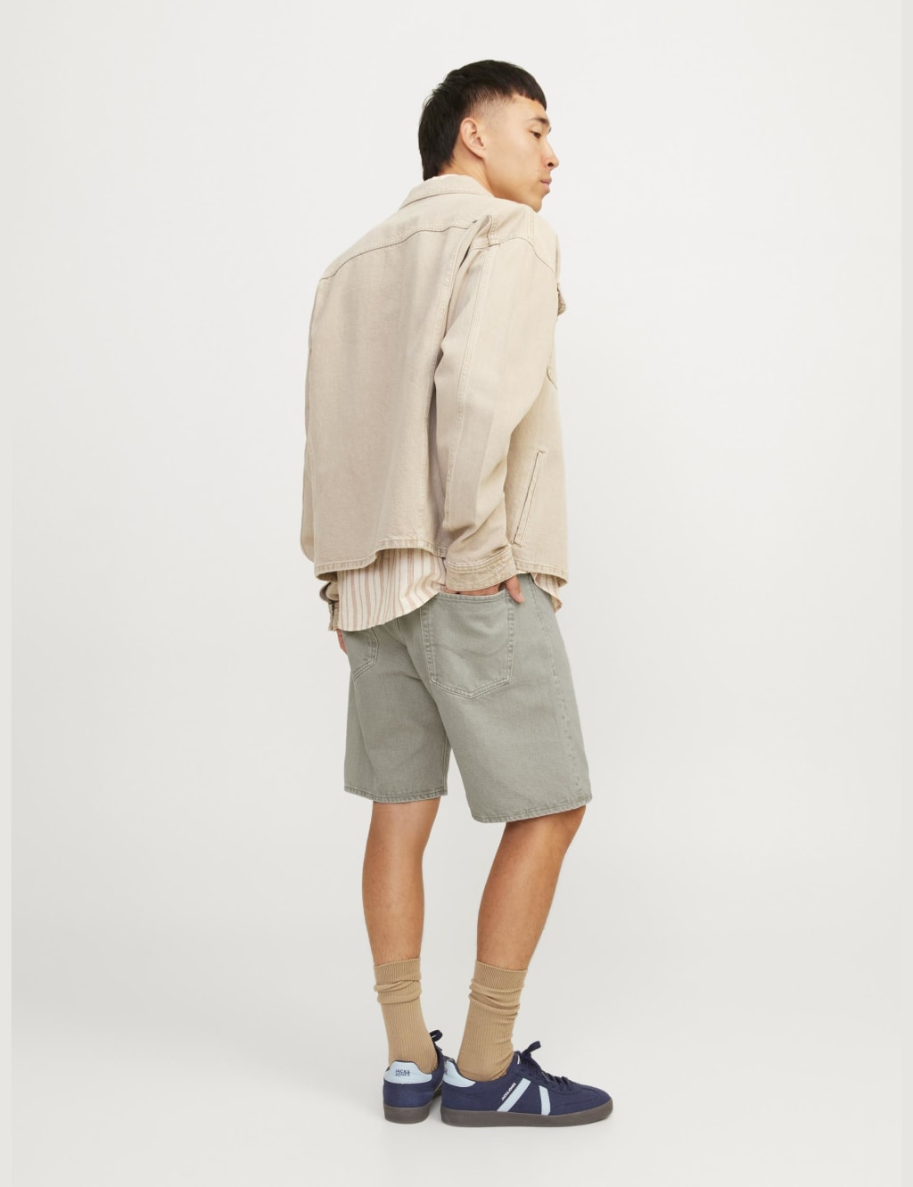 Cotton Rich Denim Shorts JACK JONES M S
