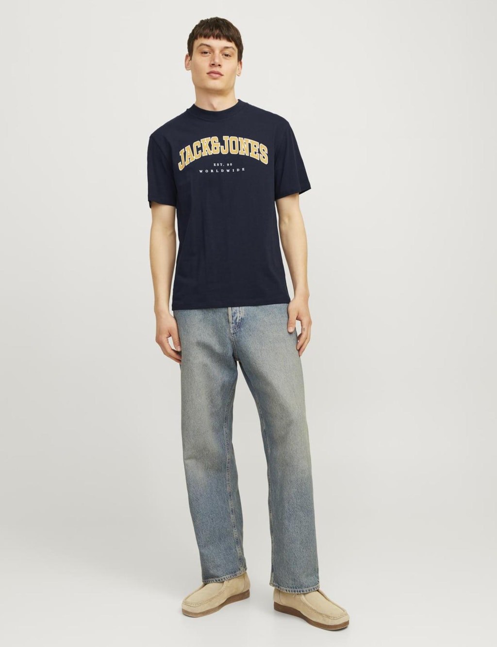 Pure Cotton Logo Graphic Crew Neck T-Shirt 3 of 7