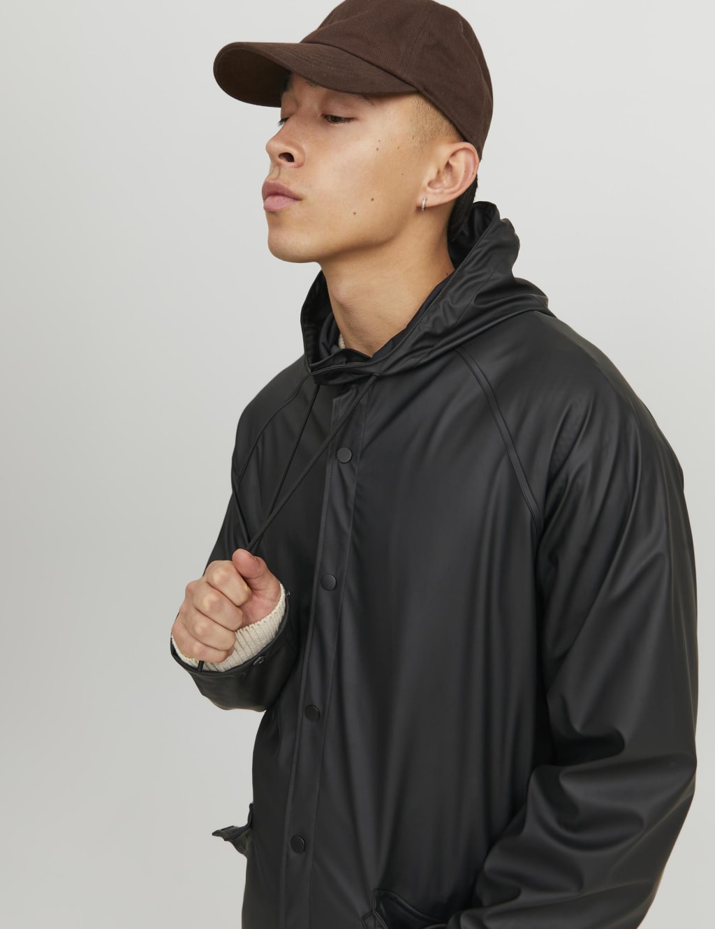 Jack & jones core water repellent coat with thinsulate lining clearance