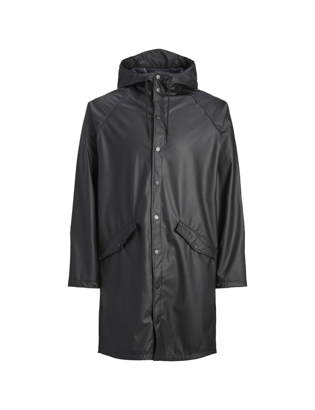 Black hooded waterproof coat new arrivals