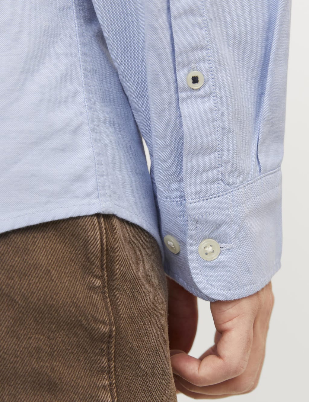 Slim Fit Pure Cotton Oxford Shirt 6 of 7
