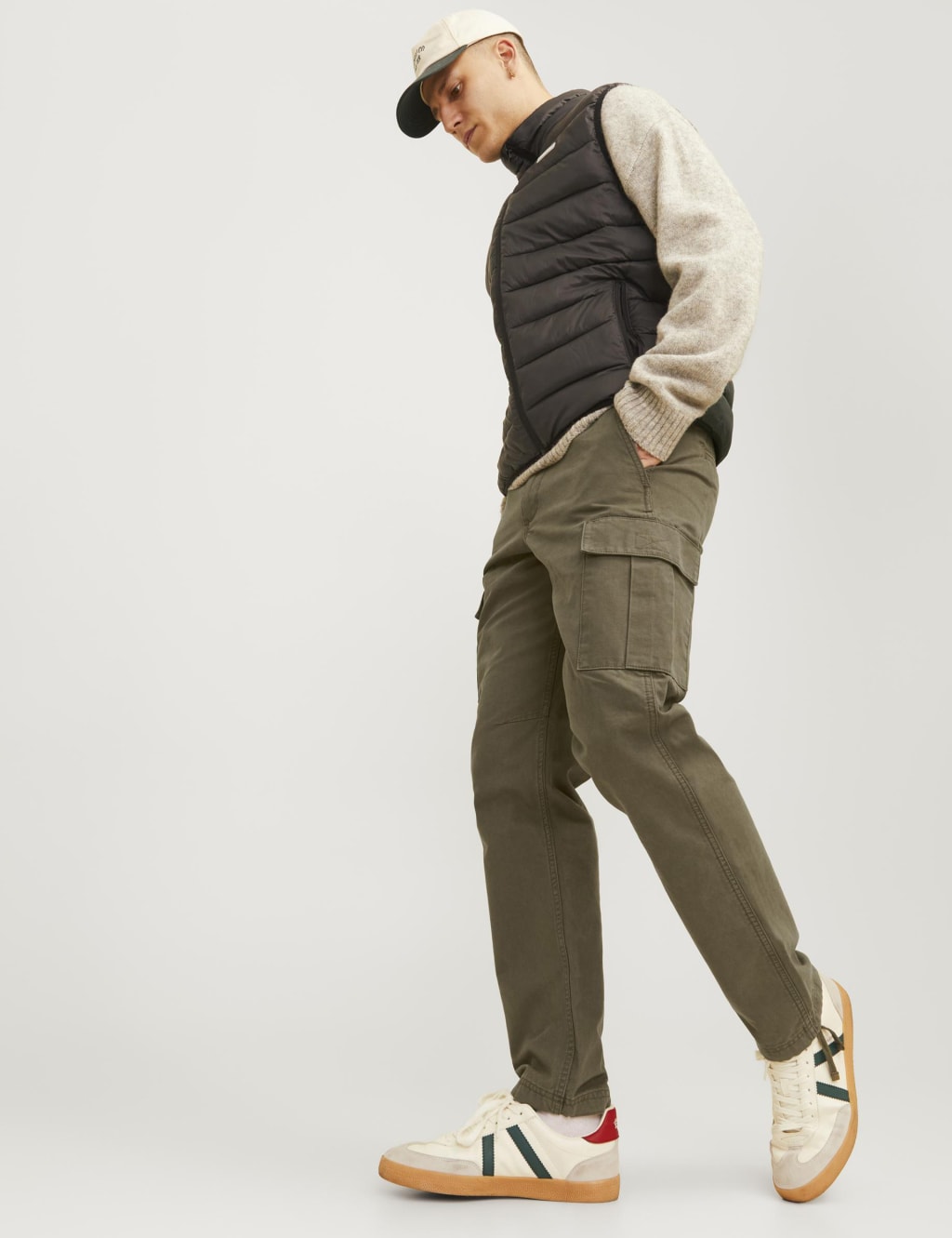 Regular Fit Pure Cotton Cargo Trousers 5 of 7
