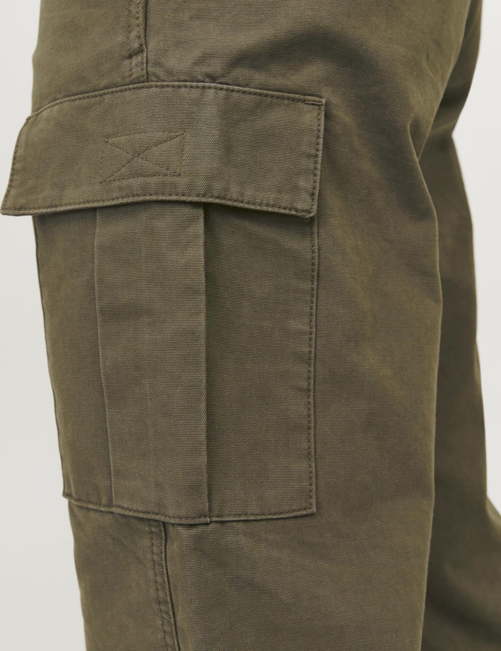 Regular Fit Pure Cotton Cargo Trousers 7 of 7