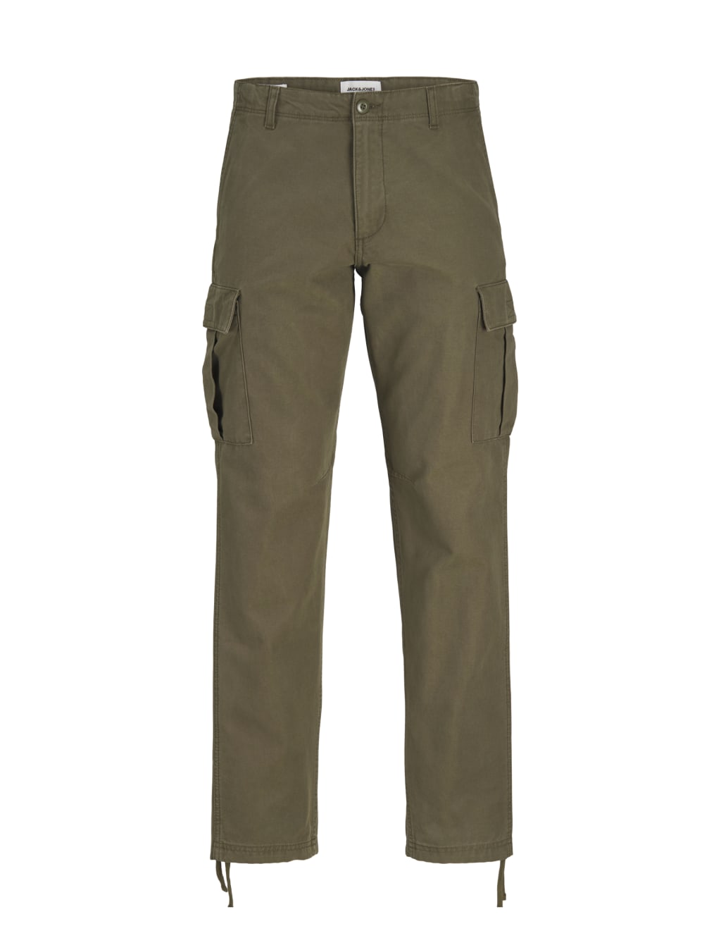Regular Fit Pure Cotton Cargo Trousers 2 of 7