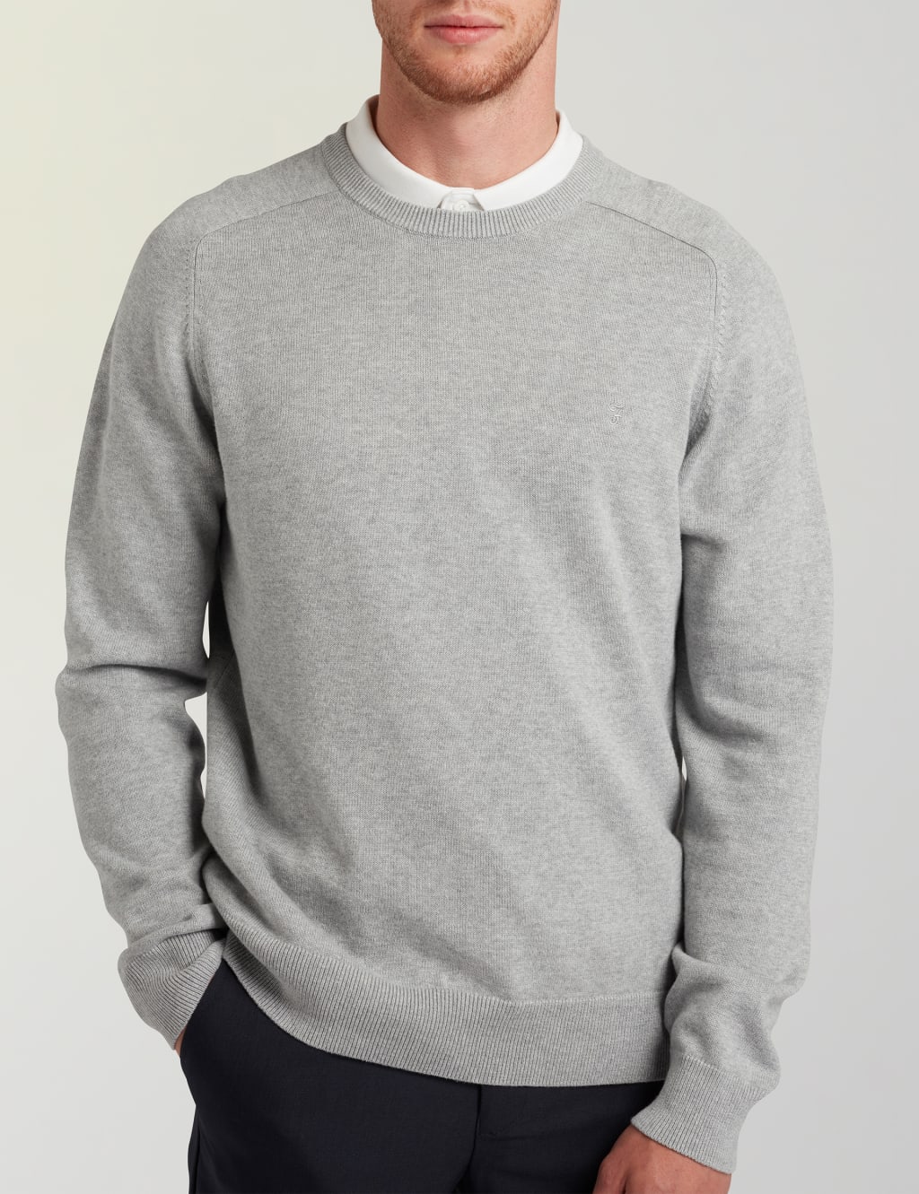Cotton Crew Neck Jumper 2 of 3