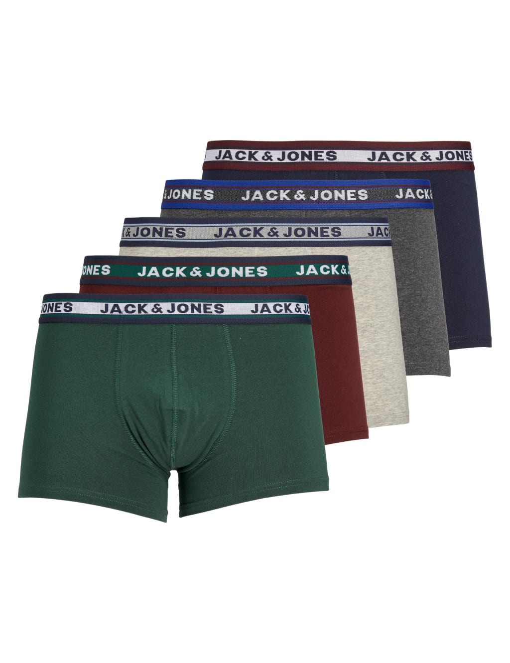 5pk Cotton Rich Trunks 1 of 4