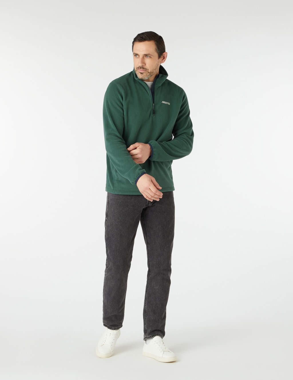 Musto half zip jumper shop