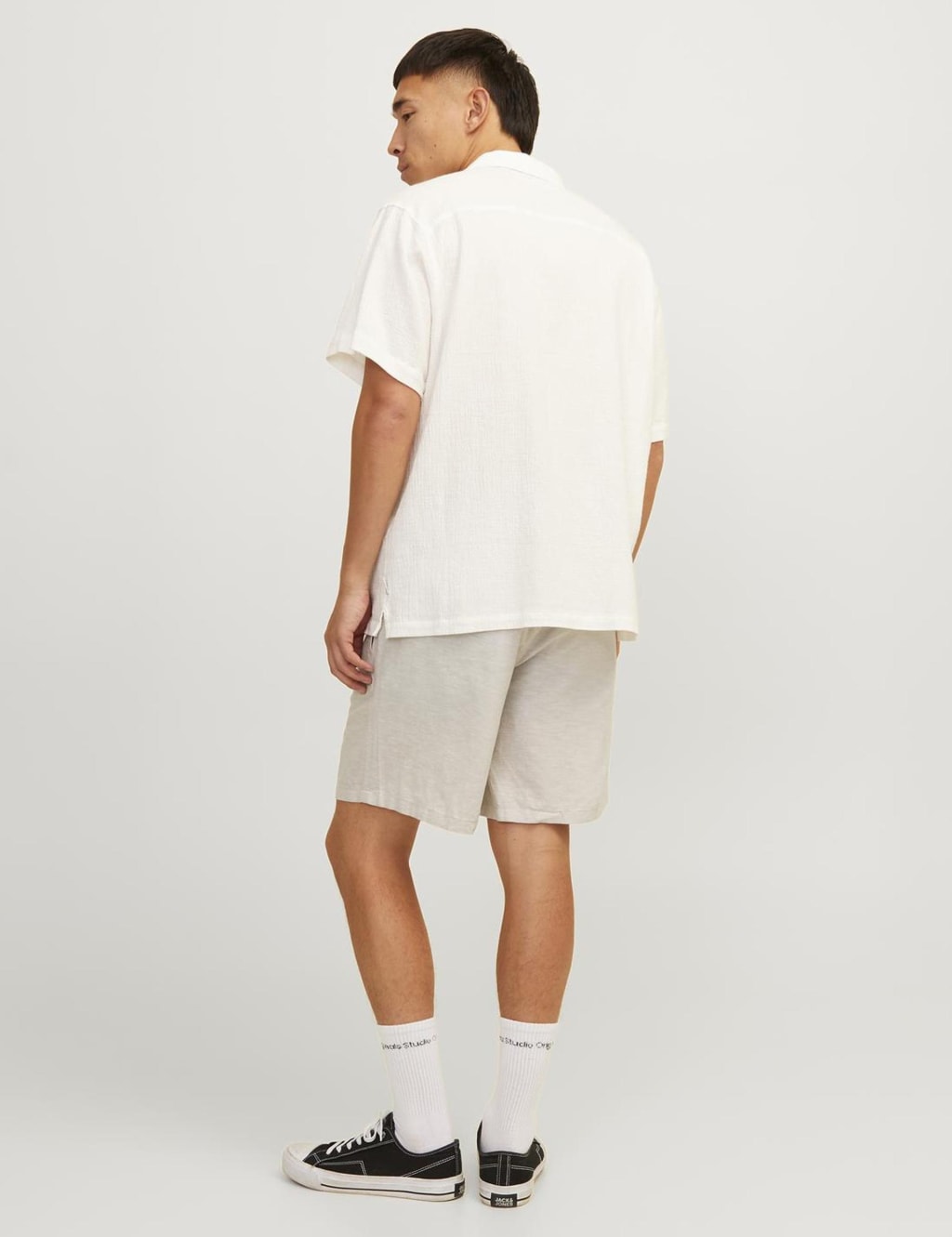Linen Blend Shorts JACK JONES M S