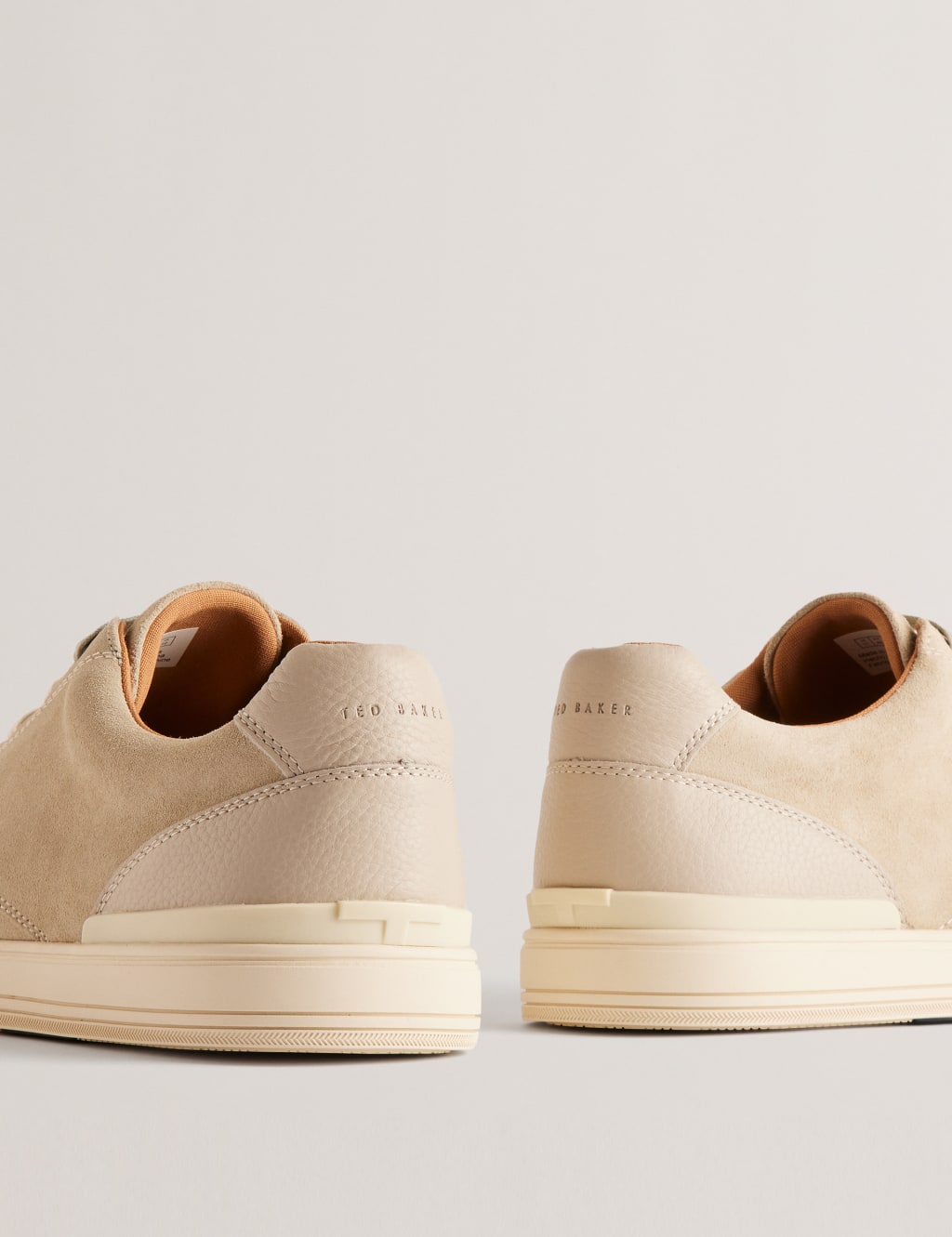 Leather Lace Up Trainers 3 of 4